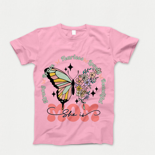 Photograph of four blank t-shirts greys beige and army green. Clipping path included. Ready for your.jpg