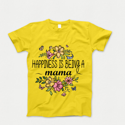 Photograph of four blank t-shirts greys beige and army green. Clipping path included. Ready for your.jpg