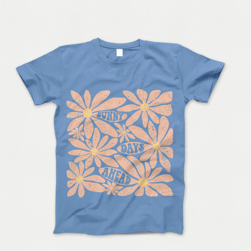 Photograph of four blank t-shirts greys beige and army green. Clipping path included. Ready for your.jpg