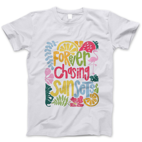 Photograph of four blank t-shirts greys beige and army green. Clipping path included. Ready for your.jpg