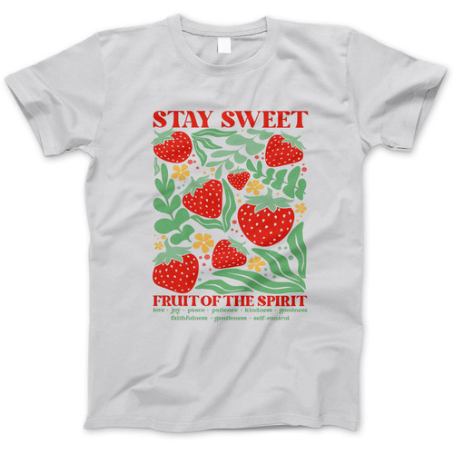 Photograph of four blank t-shirts greys beige and army green. Clipping path included. Ready for your.jpg