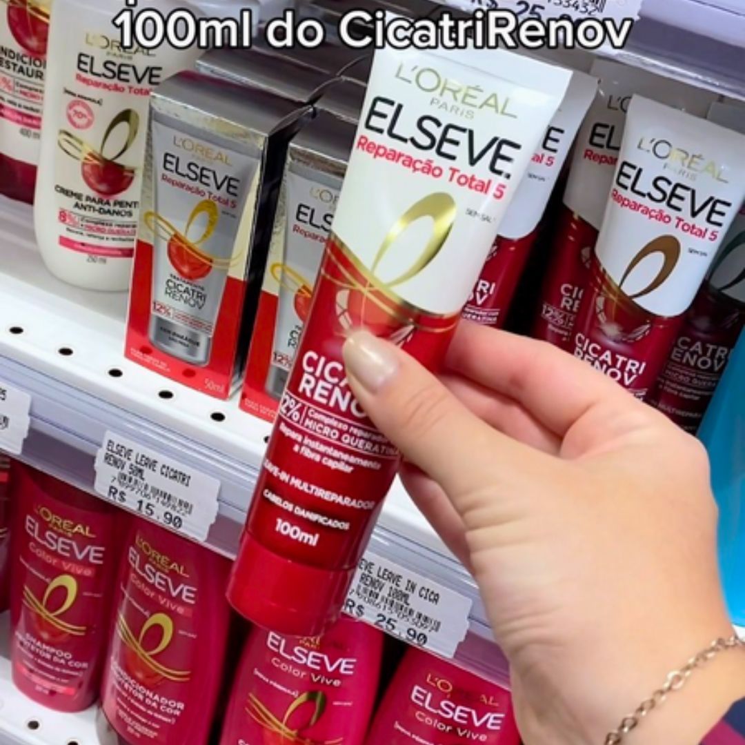 Leave-In L’Oréal Paris Elseve Reparação Total 5 Cicatri Renov 100ml