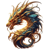 pngtree golden dragon illustration png image 12289076.png