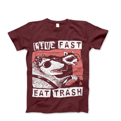 Photograph of four blank t-shirts greys beige and army green. Clipping path included. Ready for your.jpg