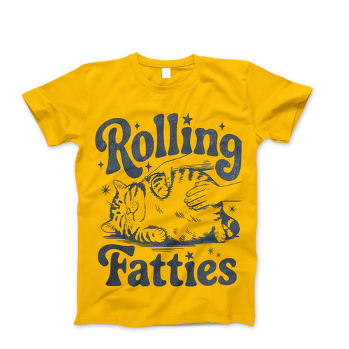 Photograph of four blank t-shirts greys beige and army green. Clipping path included. Ready for your.jpg