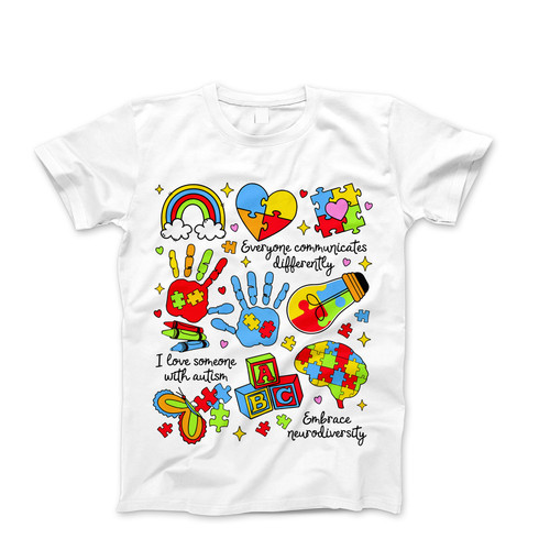 Photograph of four blank t-shirts greys beige and army green. Clipping path included. Ready for your.jpg