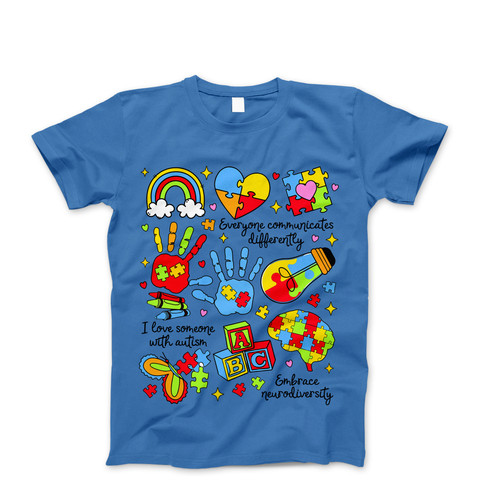 Photograph of four blank t-shirts greys beige and army green. Clipping path included. Ready for your.jpg