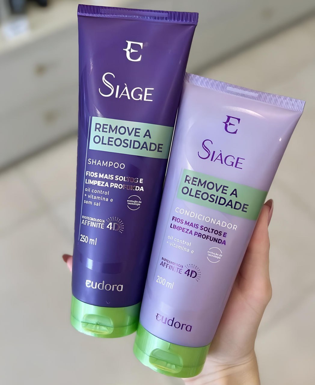Siàge Remove Controla Oleosidade / Shampoo + Condicionador