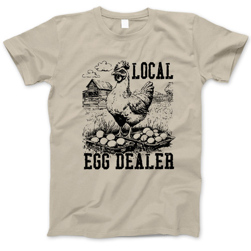 Photograph of four blank t-shirts greys beige and army green. Clipping path included. Ready for your.jpg