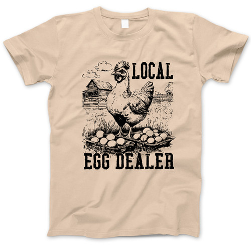 Photograph of four blank t-shirts greys beige and army green. Clipping path included. Ready for your.jpg