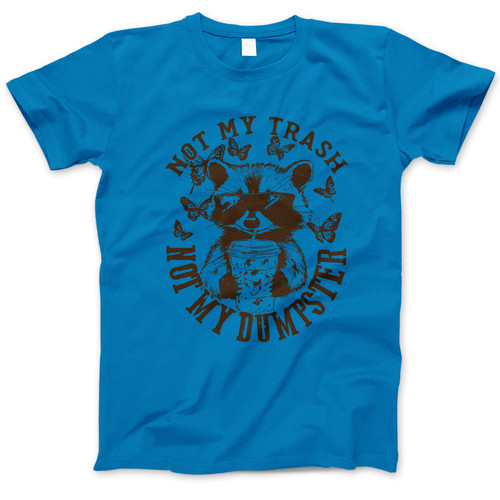 Photograph of four blank t-shirts greys beige and army green. Clipping path included. Ready for your.jpg