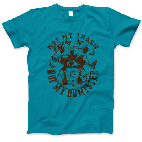 Photograph of four blank t-shirts greys beige and army green. Clipping path included. Ready for your.jpg