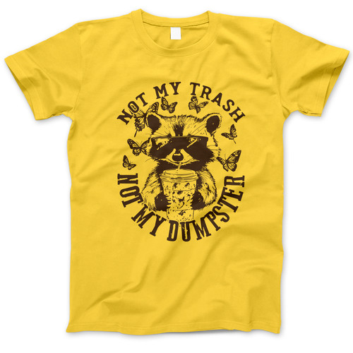 Photograph of four blank t-shirts greys beige and army green. Clipping path included. Ready for your.jpg