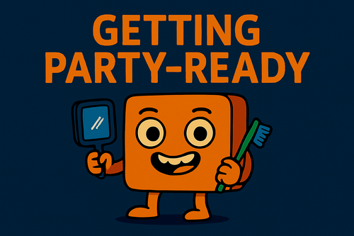 Feestklaar met een Oranje Vierkant.png