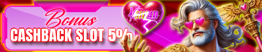 SITI4D Bonus CashBack 5%