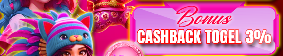 SITI4D Bonus Cashback Mingguan 3% (khusus togel)