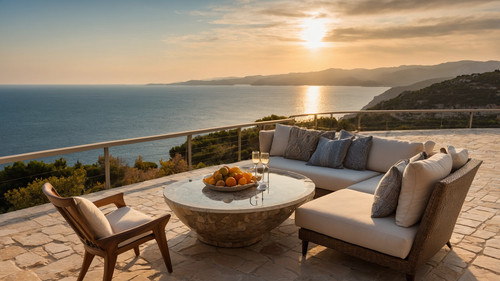 Leonardo Kino XL elegant coffee table with 2 lounge chairs on 3.jpg