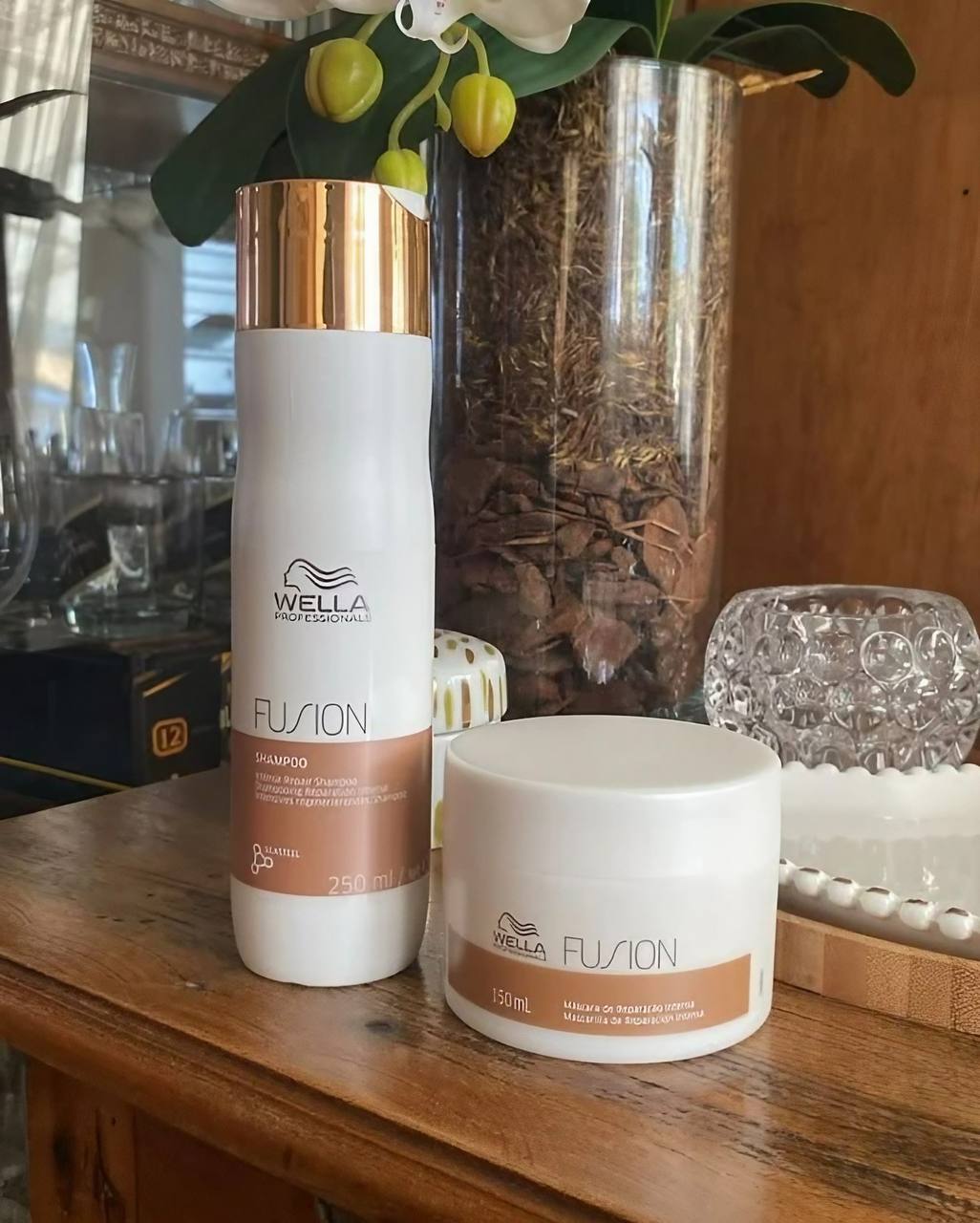 Kit Wella Fusion – Sh 250 Ml + Másc 150 Ml