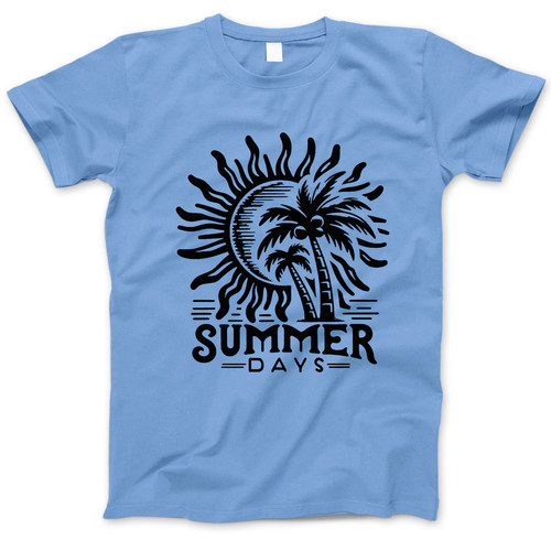 Photograph of four blank t-shirts greys beige and army green. Clipping path included. Ready for your.jpg