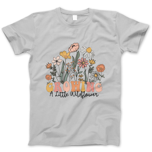 Photograph of four blank t-shirts greys beige and army green. Clipping path included. Ready for your.jpg