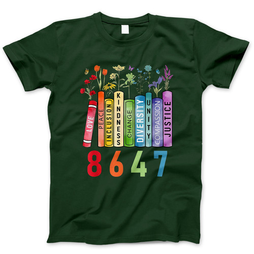 Photograph of four blank t-shirts greys beige and army green. Clipping path included. Ready for your.jpg