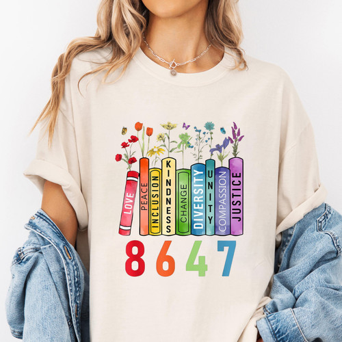 101. Mockup t shirt MK 1Mockup 2Equal Rights Book Flower Anti Trump.jpg