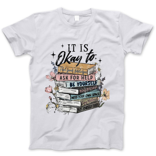 Photograph of four blank t-shirts greys beige and army green. Clipping path included. Ready for your.jpg