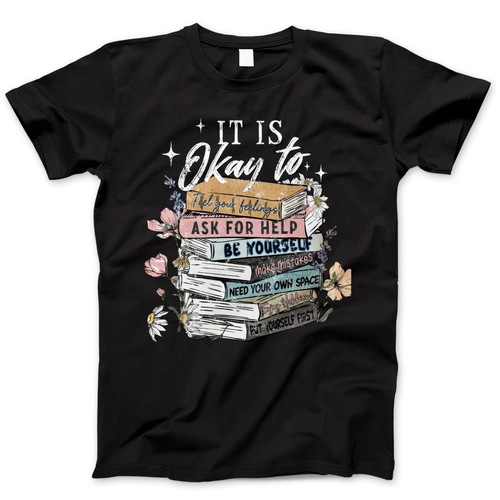 Photograph of four blank t-shirts greys beige and army green. Clipping path included. Ready for your.jpg