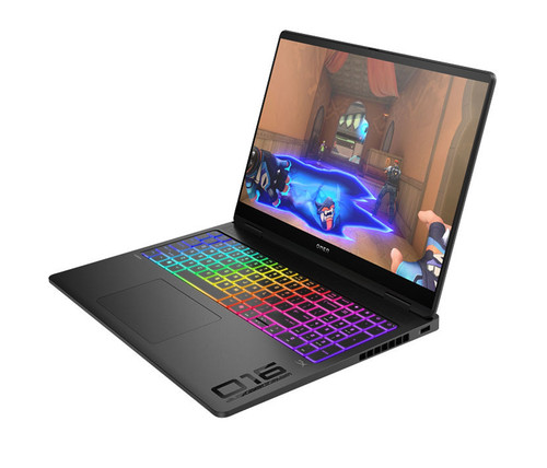 25C1 OMEN 16 Shadow Black NT HD Cam nonFPR BD1 D1 RGB per key Valorant Screen Core Set FrontLeft M29.jpg