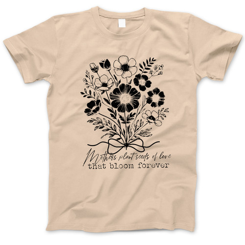 Photograph of four blank t-shirts greys beige and army green. Clipping path included. Ready for your.jpg