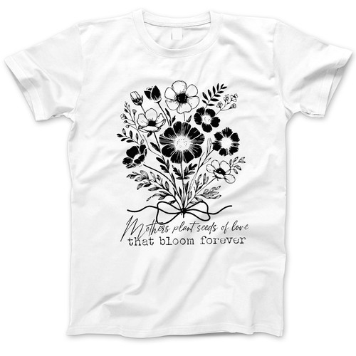 Photograph of four blank t-shirts greys beige and army green. Clipping path included. Ready for your.jpg