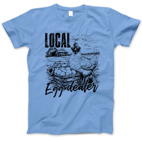 Photograph of four blank t-shirts greys beige and army green. Clipping path included. Ready for your.jpg