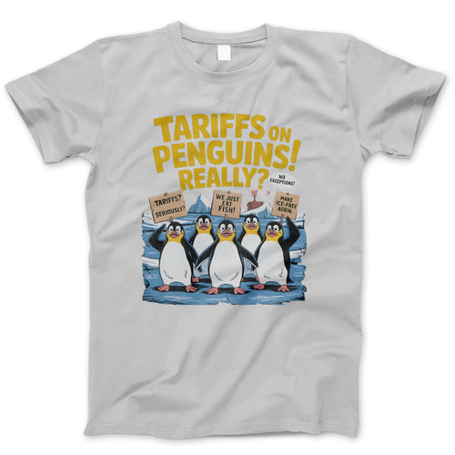 Photograph of four blank t-shirts greys beige and army green. Clipping path included. Ready for your.jpg