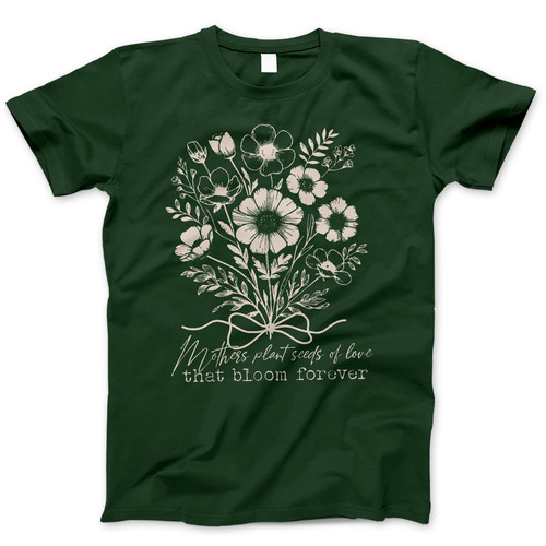 Photograph of four blank t-shirts greys beige and army green. Clipping path included. Ready for your.jpg