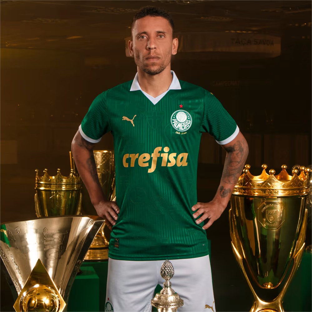 Camisa Palmeiras I 24/25 s/n° Jogador Puma Masculina