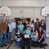 group photo with anne