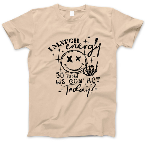 Photograph of four blank t-shirts greys beige and army green. Clipping path included. Ready for your.jpg