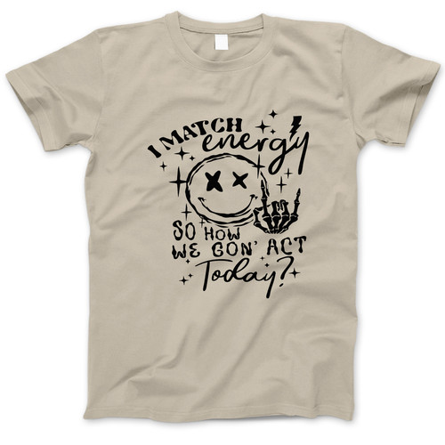 Photograph of four blank t-shirts greys beige and army green. Clipping path included. Ready for your.jpg