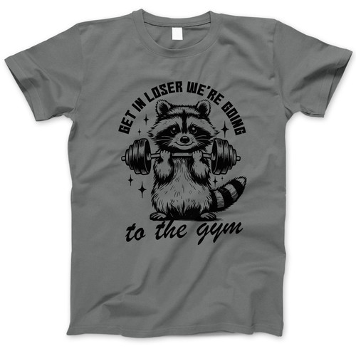 Photograph of four blank t-shirts greys beige and army green. Clipping path included. Ready for your.jpg