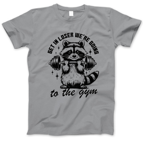 Photograph of four blank t-shirts greys beige and army green. Clipping path included. Ready for your.jpg