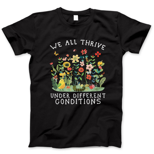 Photograph of four blank t-shirts greys beige and army green. Clipping path included. Ready for your.jpg