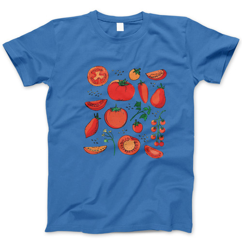 Photograph of four blank t-shirts greys beige and army green. Clipping path included. Ready for your.jpg