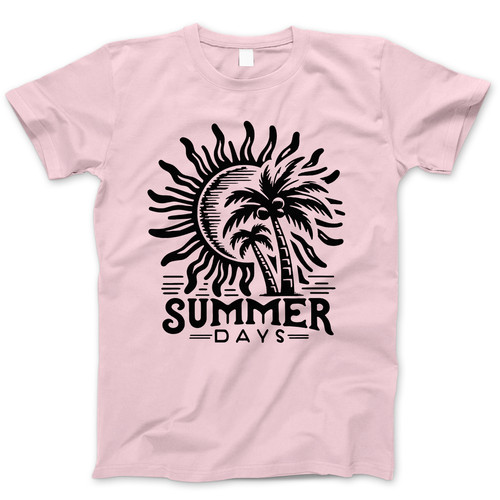 Photograph of four blank t-shirts greys beige and army green. Clipping path included. Ready for your.jpg