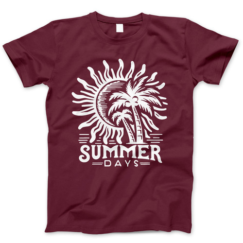 Photograph of four blank t-shirts greys beige and army green. Clipping path included. Ready for your.jpg