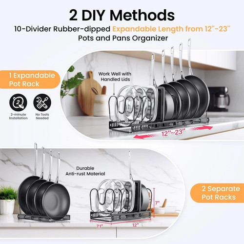 Pot Lid Rack Expandable Pot and Pan Organizer for Cabinet.jpg