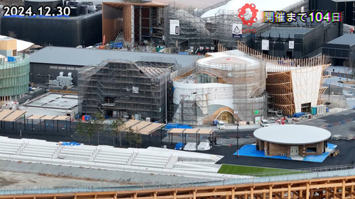 「大阪関西万博　今の様子」2024.12.30 現在 #大阪万博2025 #関西万博 #万博進捗状況 #万博見学ツワー #関西万博最新情報 #リングが繋がる #真実は一つ #ガンダム 10 .jpg