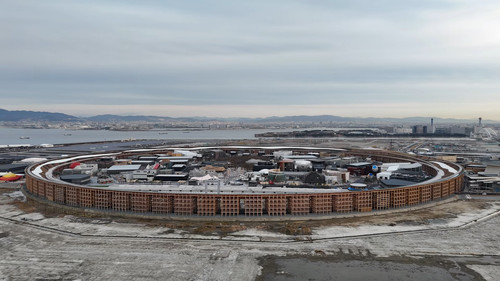 「大阪関西万博　今の様子」2024.12.30 現在 #大阪万博2025 #関西万博 #万博進捗状況 #万博見学ツワー #関西万博最新情報 #リングが繋がる #真実は一つ #ガンダム 15 .jpg