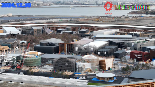 「大阪関西万博　今の様子」2024.12.30 現在 #大阪万博2025 #関西万博 #万博進捗状況 #万博見学ツワー #関西万博最新情報 #リングが繋がる #真実は一つ #ガンダム 9 4.jpg