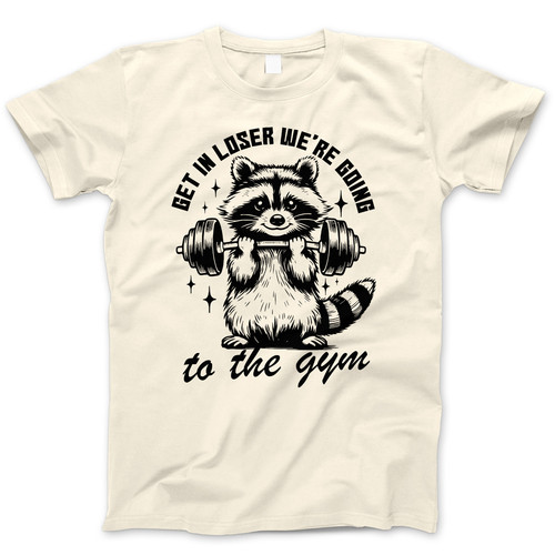 Photograph of four blank t-shirts greys beige and army green. Clipping path included. Ready for your.jpg