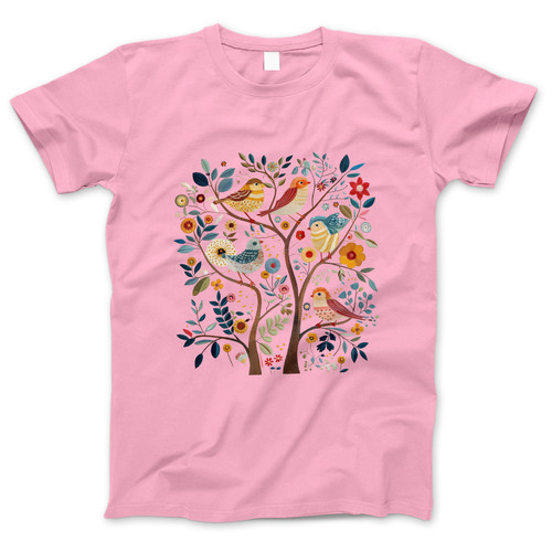 Photograph of four blank t-shirts greys beige and army green. Clipping path included. Ready for your.jpg